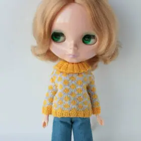 PDF pattern sweater for Blythe Lemons