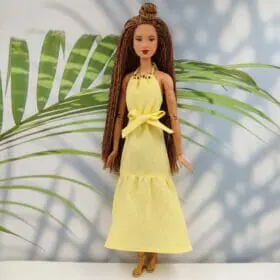 Barbie yellow dress