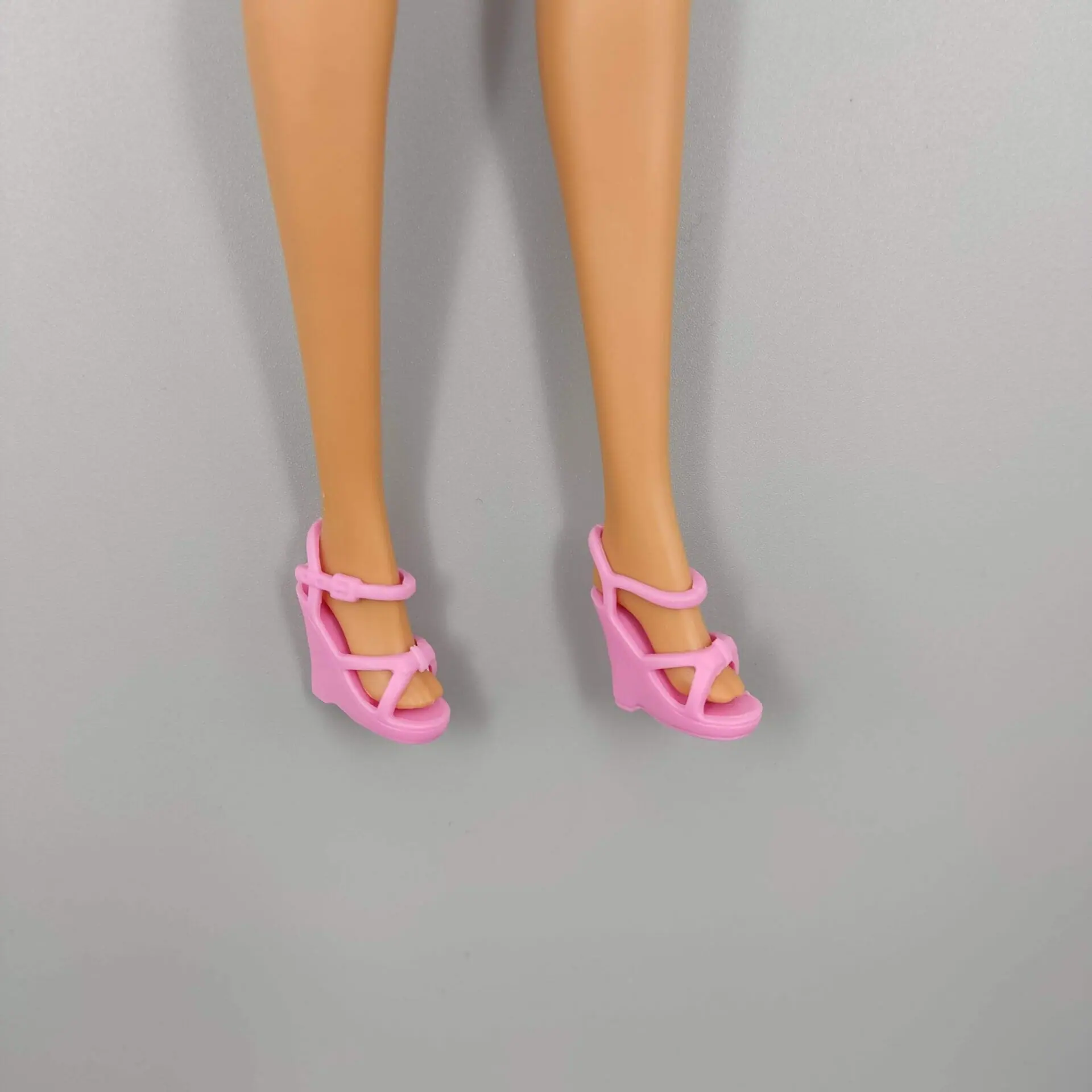 Barbie doll shoes | Pink sandals for Barbie doll