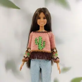 Barbie cactus sweater