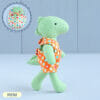 Handmade dinosaur stuffed animal