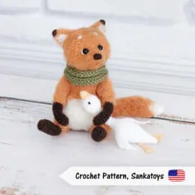 fox goose thief crochet pattern