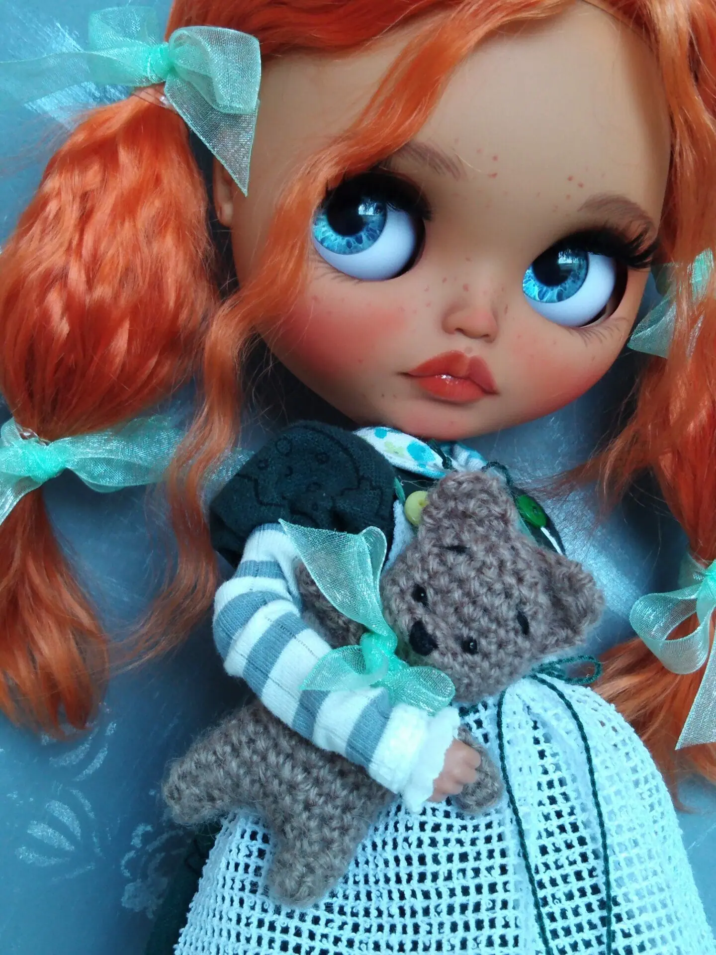 OOAK Custom Blythe Doll Neo Blythe Doll Art Custom Blythe Doll Home Decor  Birthday Gift 