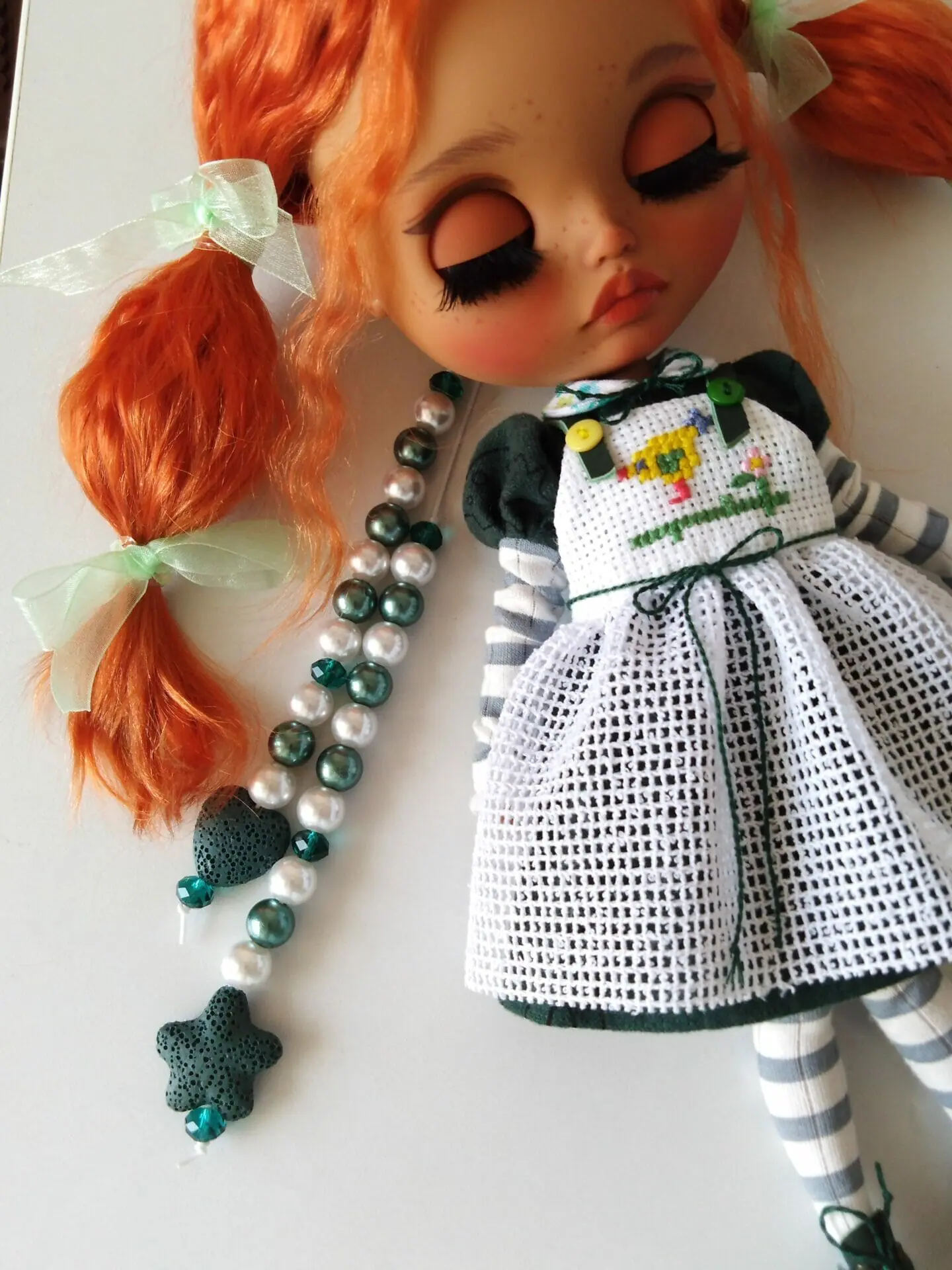 OOAK Custom Blythe Doll Neo Blythe Doll Art Custom Blythe Doll Home Decor  Birthday Gift 