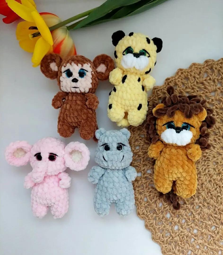 Amigurumi safari baby hot sale