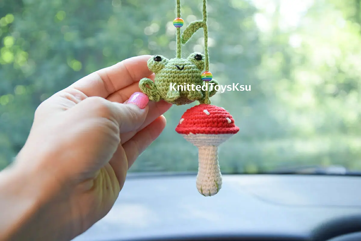 DopaCrafts - Christmas decor Crochet Christmas ornaments car accessories,  amigurumi car hanging for Christmas, Interior car accessories Christmas gift  for just $22.12. Order here  https://www.etsy.com/listing/1529306906/christmas-decor-crochet-christmas  ...