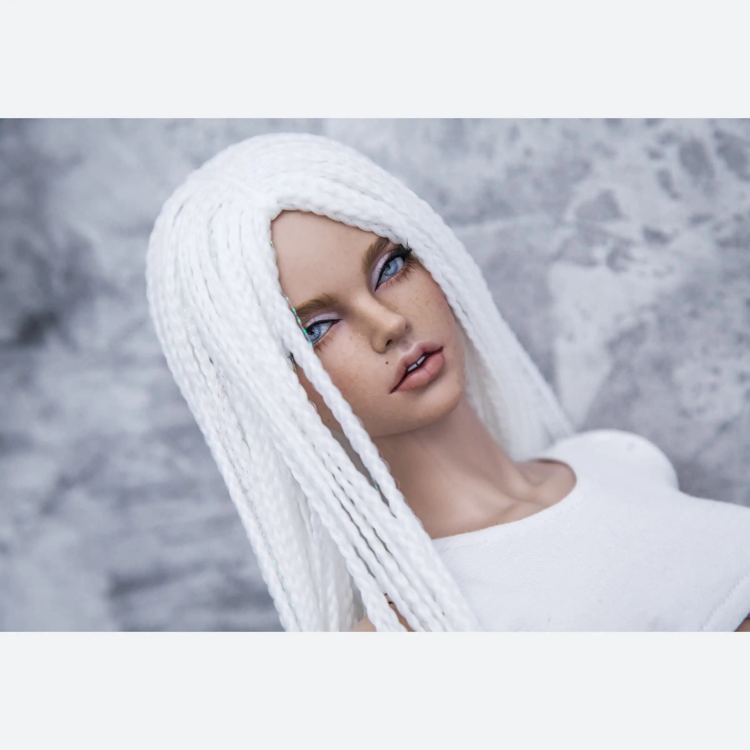 BJD Zi-Zi wig long White for head 8-9 (20,5cm) 4 7.jpg