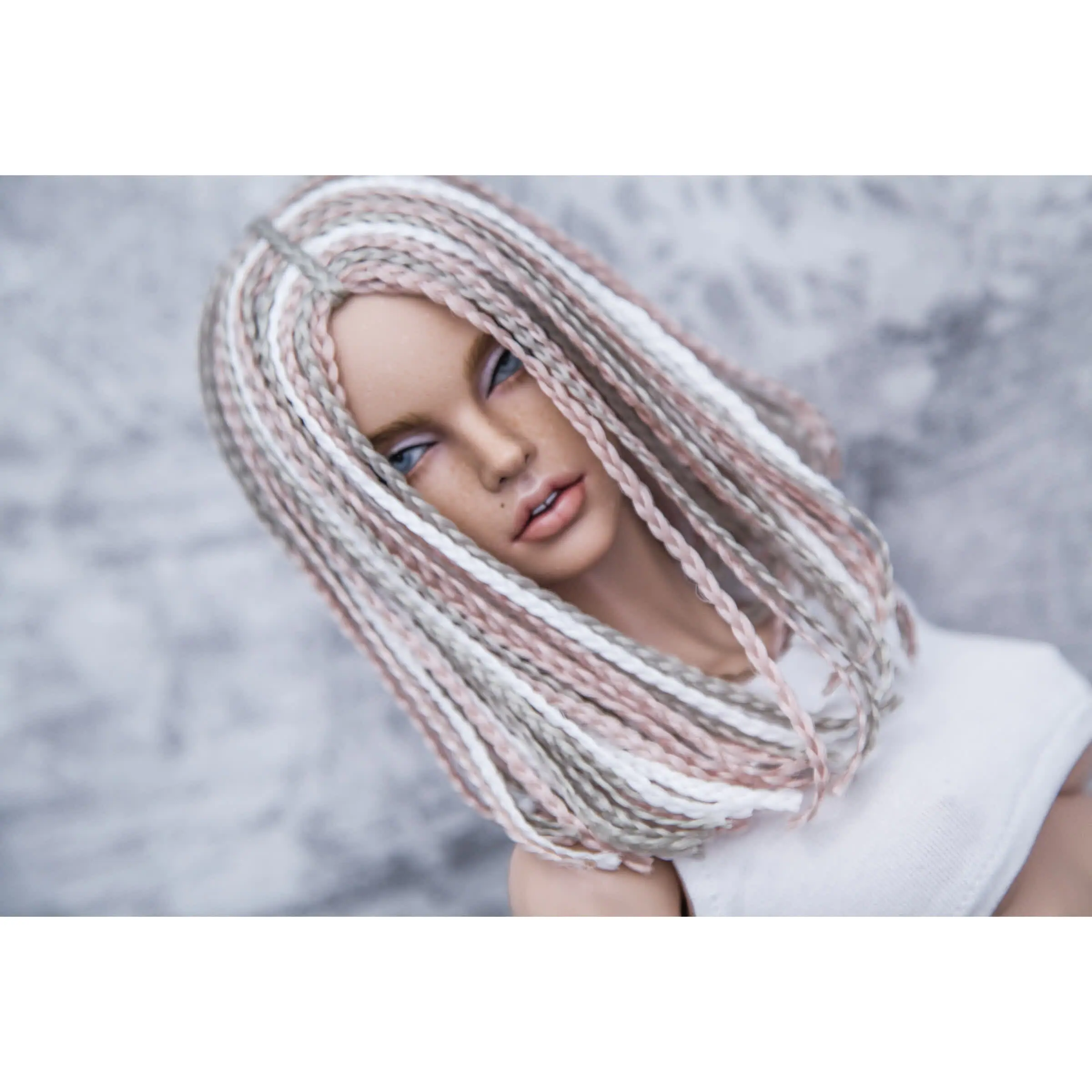 BJD Zi-Zi wig short Cream Soda for head 8-9 (20,5cm) 8 2.jpg