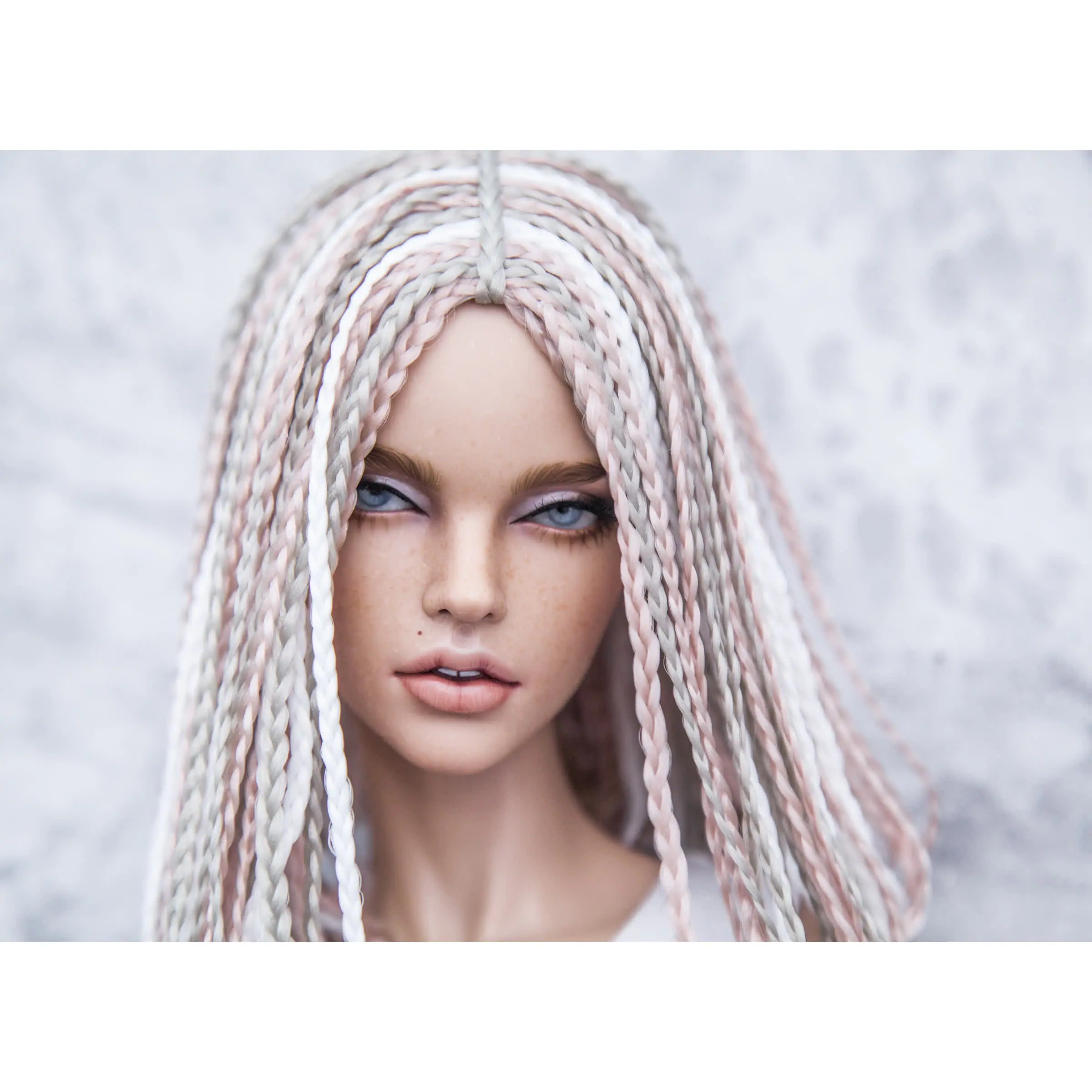 BJD Zi Zi wig short Cream Soda for head 8 9 20 5cm DailyDoll Shop