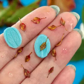 TUTORIAL Miniature fall leaves and mold