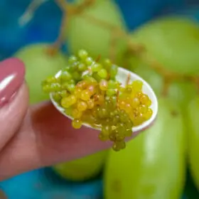 TUTORIAL Miniature grape with polymer clay