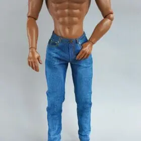 Blue Realistic Jeans for Adonis (new body)