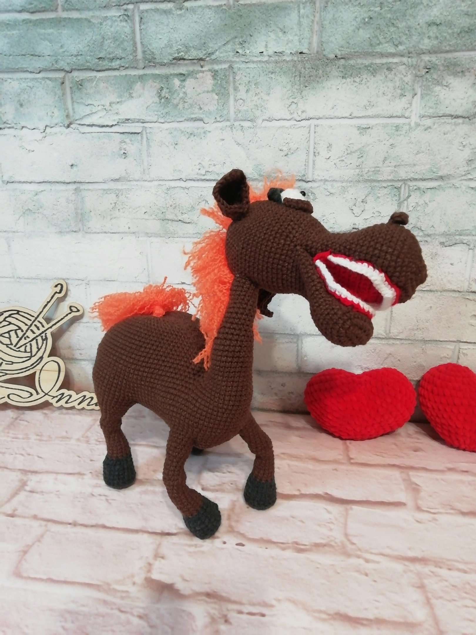 Horse amigurumi crochet