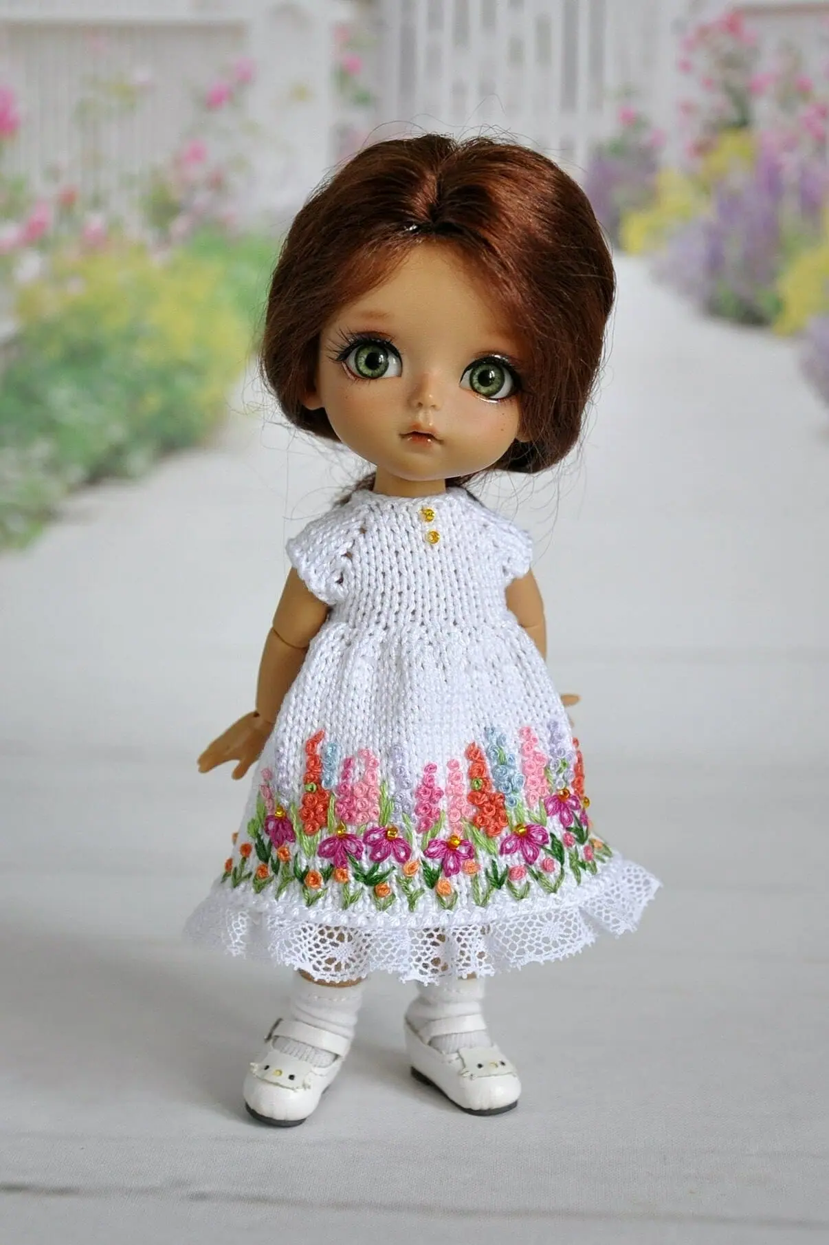 Dress for doll BJD Lati Yellow / Pukifee 1 dsc 0352.jpg