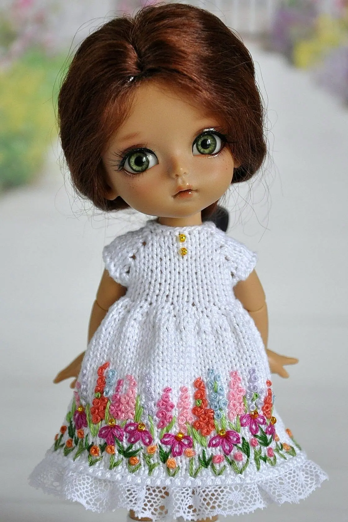 Dress for doll BJD Lati Yellow / Pukifee 4 dsc 0358.jpg