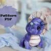 pattern toys triceratops