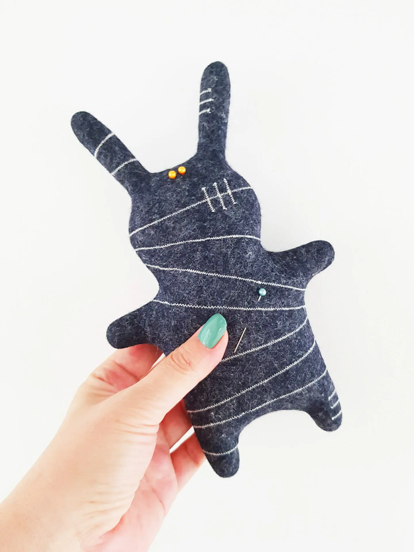 Halloween Doll pattern PDF for sewing Rabbit Mummy 10 Halloween Doll sewing pattern