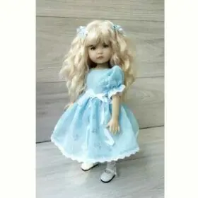 Blue dress for Little Darling dolls