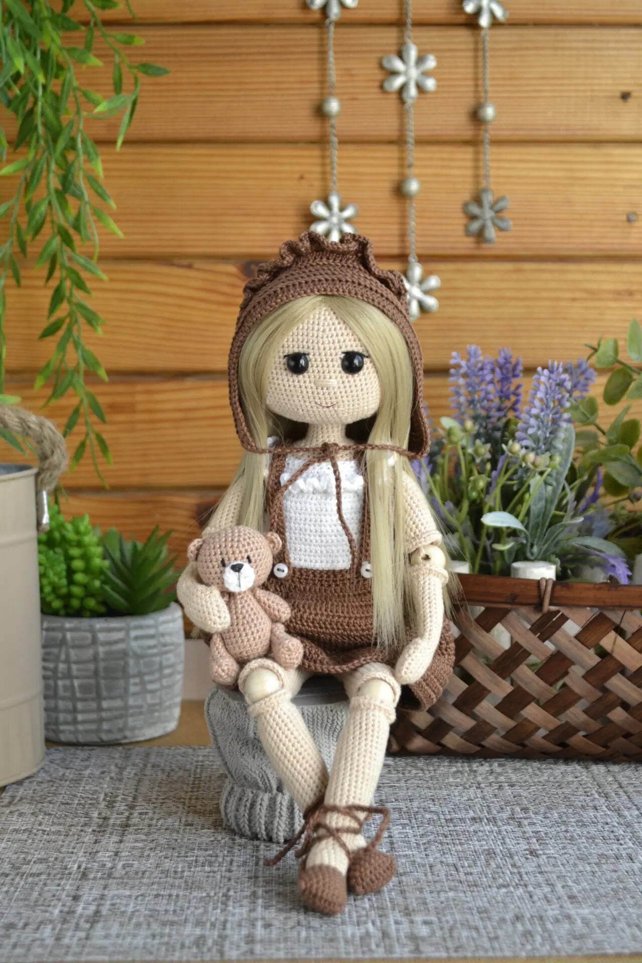 Cute crochet doll amigurumi pattern Eng PDF - DailyDoll Shop