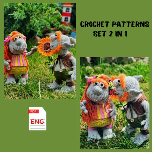 Crochet amigurumi toy