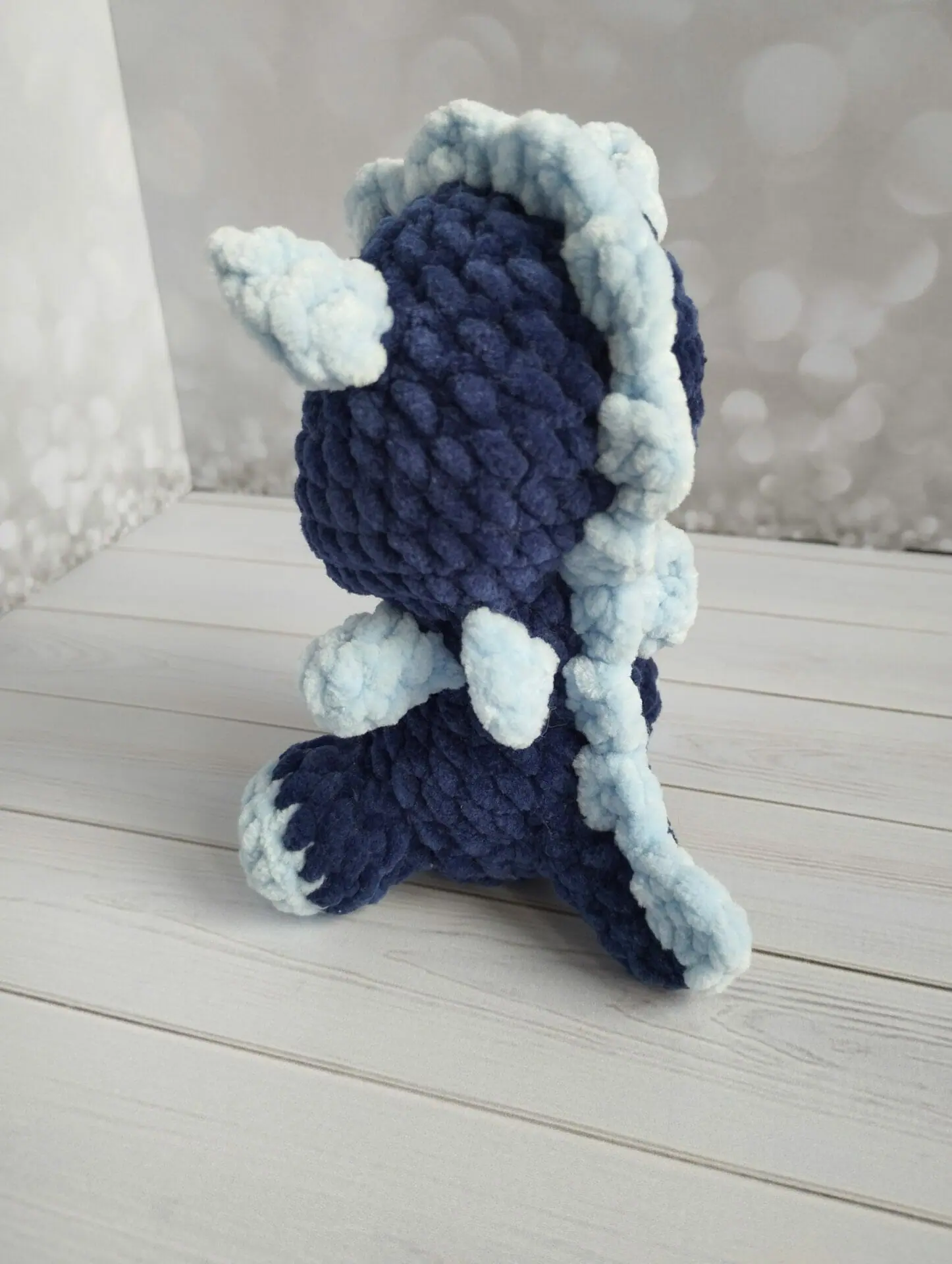 Crochet Light Fury pattern, dragon amigurumi Eng PDF - DailyDoll Shop