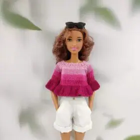 Barbie fuchsia jumper