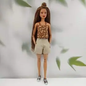 Barbie beige shorts