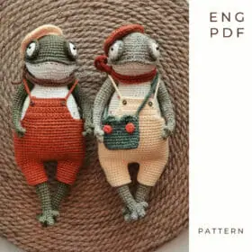 Frog crochet pattern