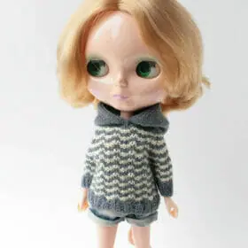 Sweater Wave for Blythe doll