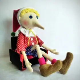 Doll Pinocchio 45 cm Toy Buratino