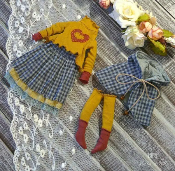 Doll autumn outfit
