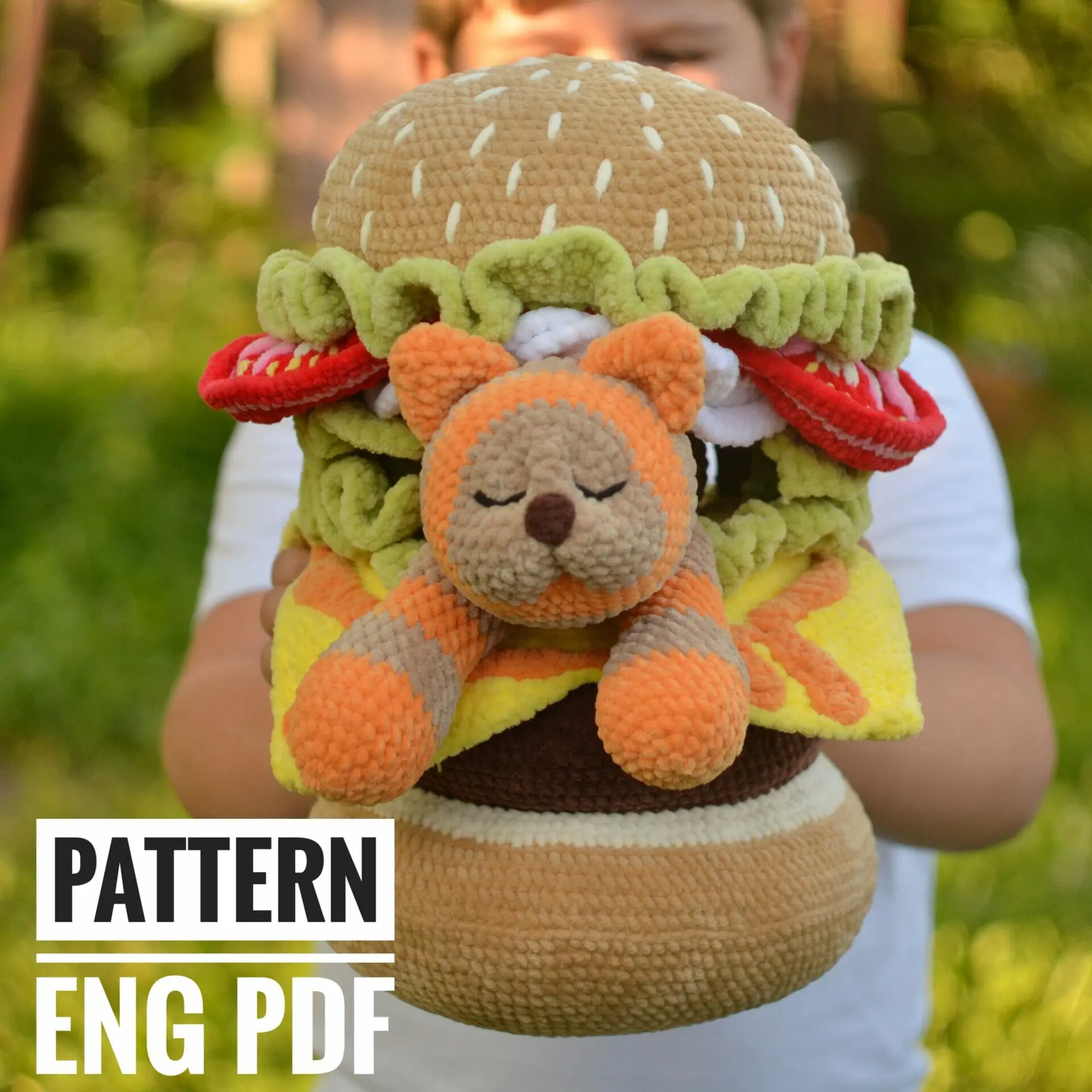 Crochet Light Fury pattern, dragon amigurumi Eng PDF - DailyDoll Shop