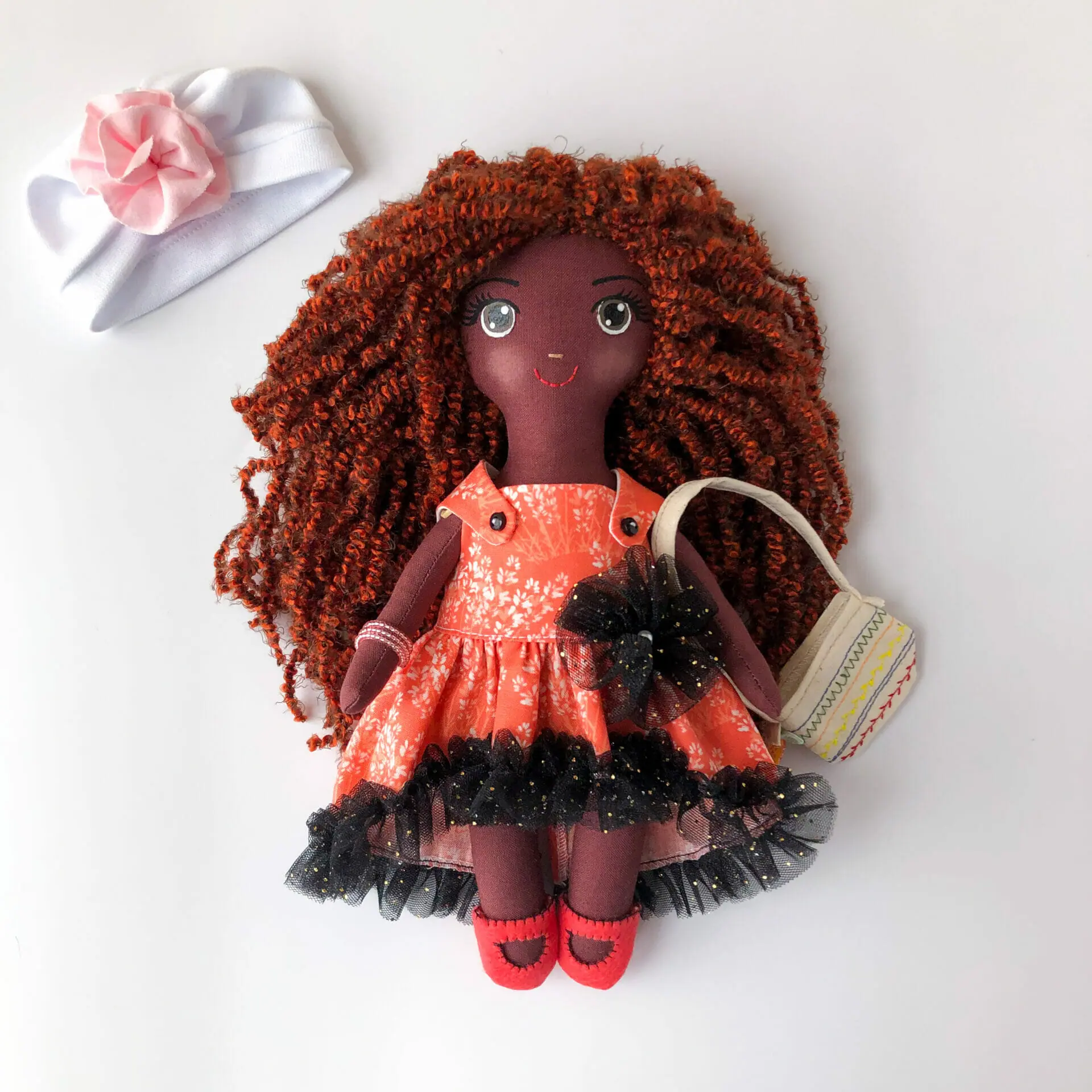 Black sale cloth dolls