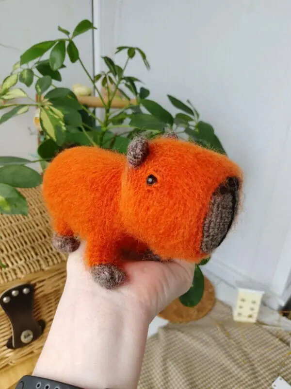 amigurumi capybara crochet pattern