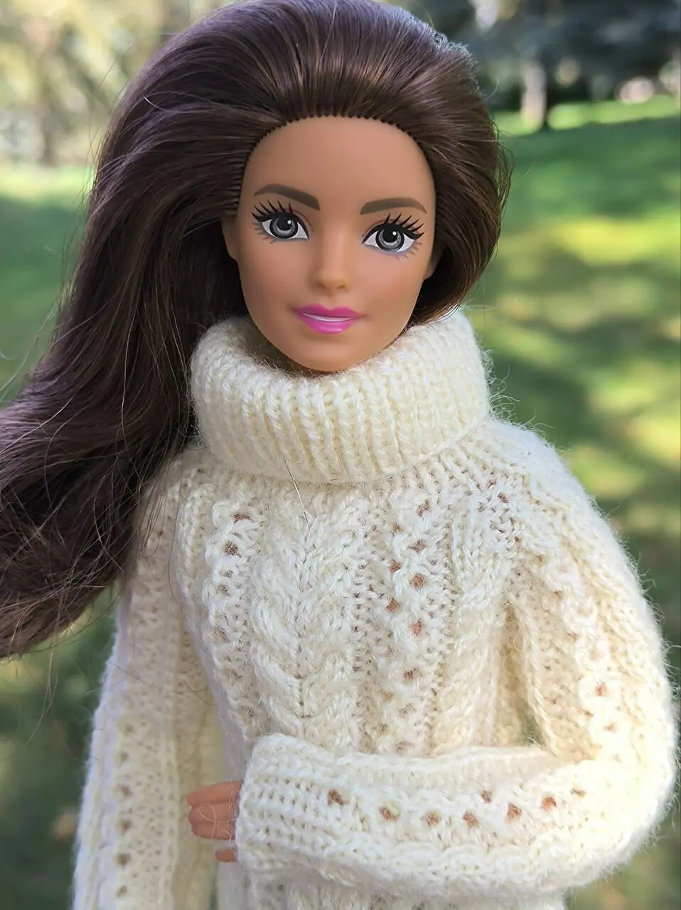 Crochet Party Dress for Barbie (Portuguese/Spanish)