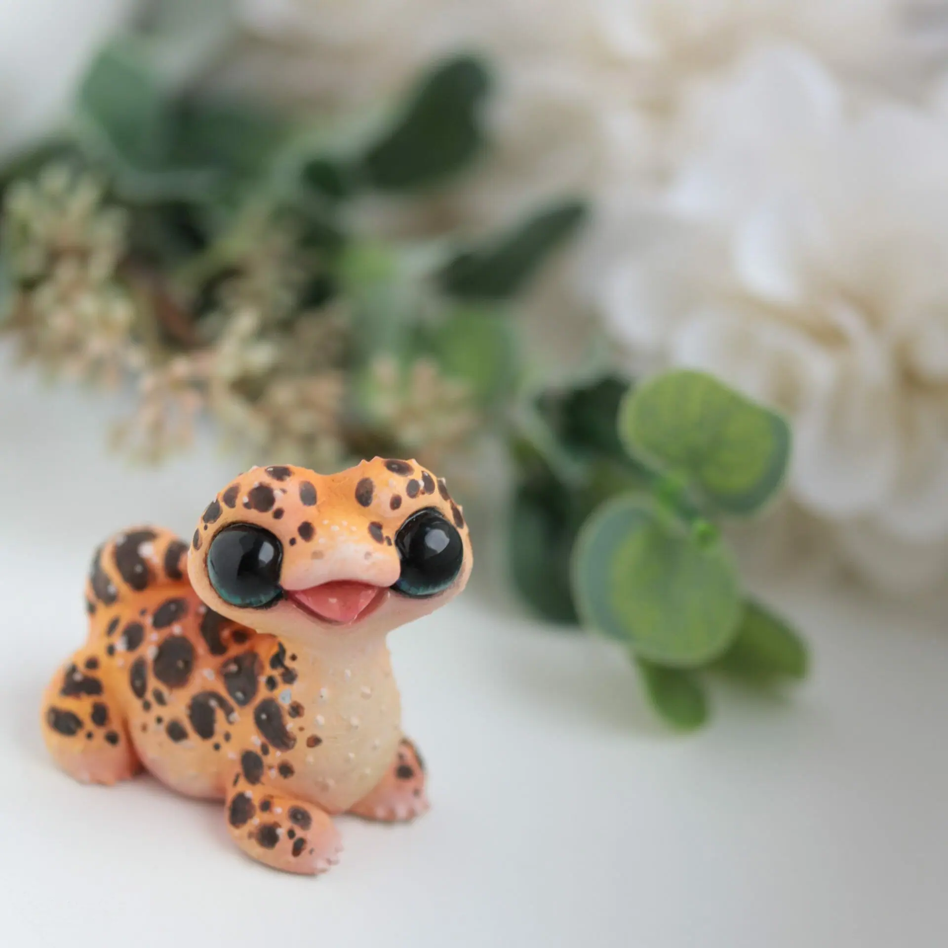 Leopard gecko figurine FREE SHIPING - DailyDoll Shop