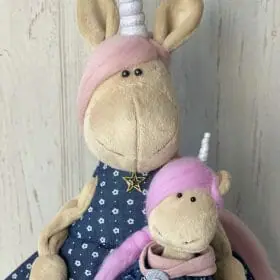 stuffed unicorn
