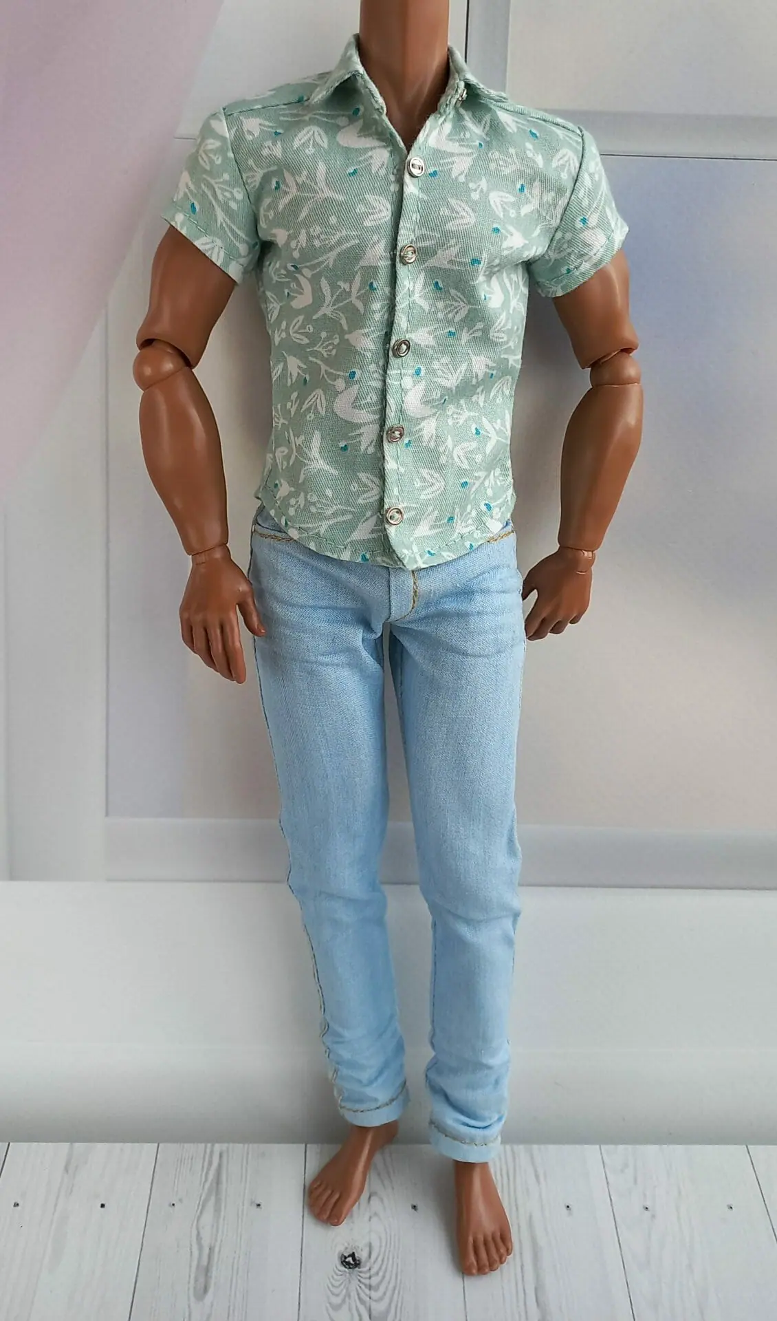 Adonis doll new body Realistic short sleeve shirt 1style new