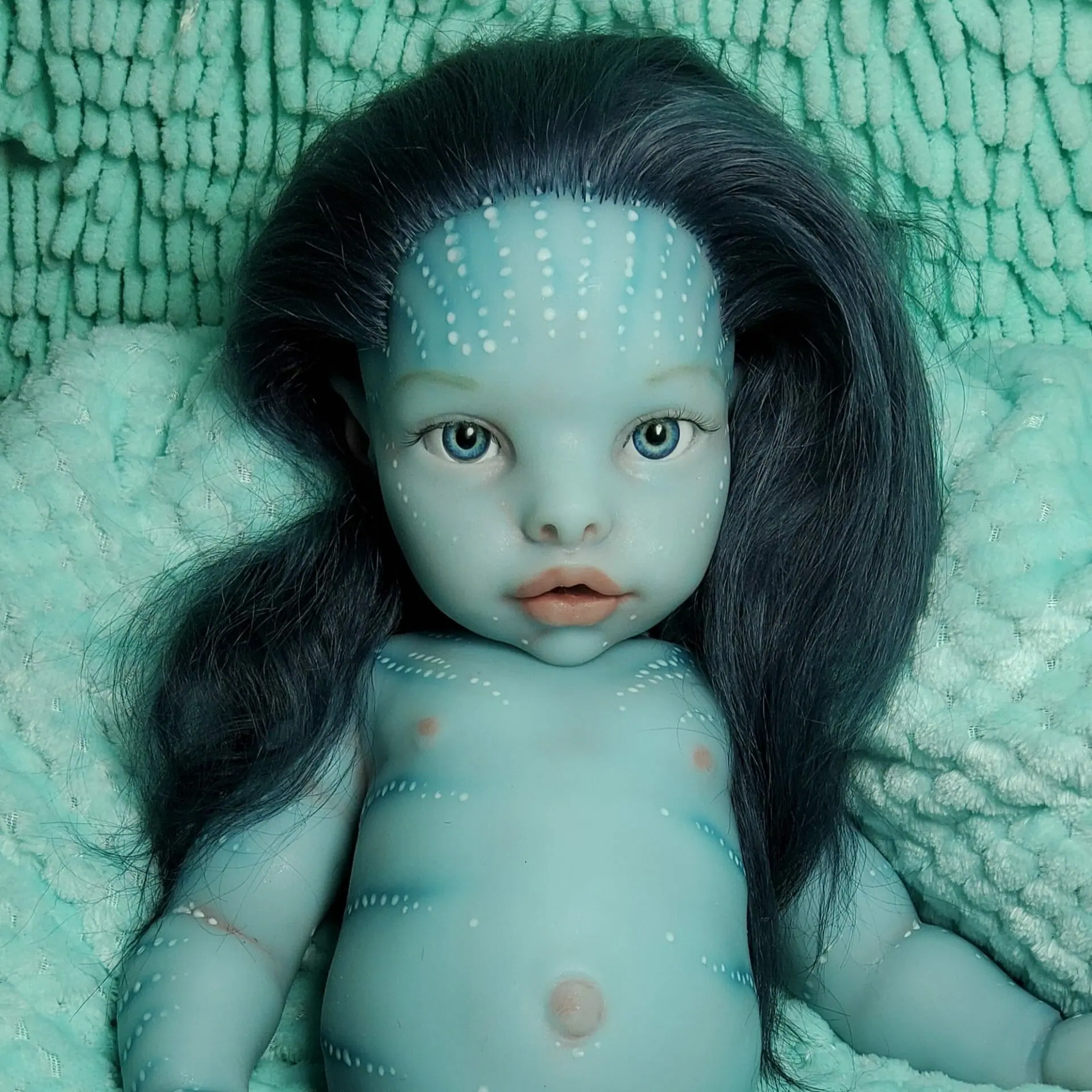 Cool silicone reborn doll avatar Tiger 17inch