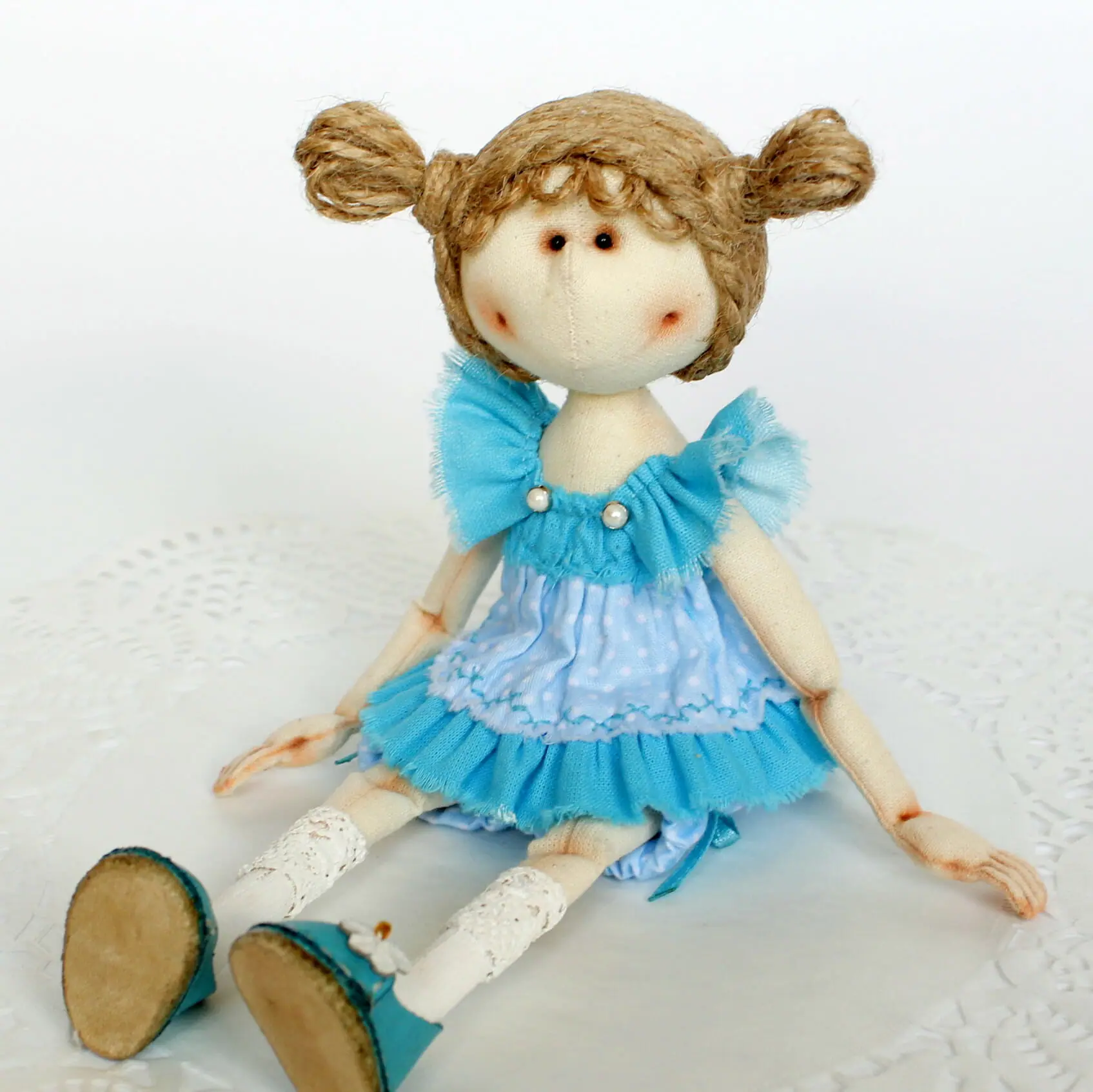 Handmade dolls that sales give back