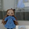 photo collage portrait doll girl