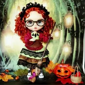 Witch Blythe doll custom