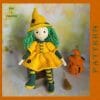 Crochet Pattern Merry Witch Doll Digital PDF