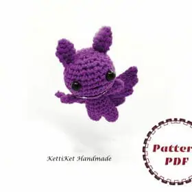 crochet pattern bat