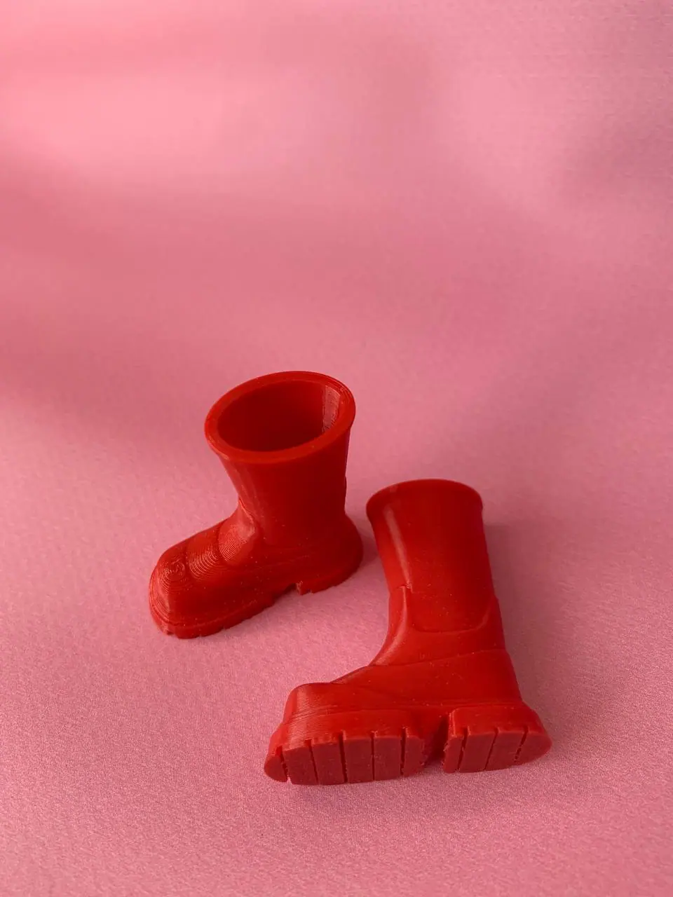 Red Rubber Boots