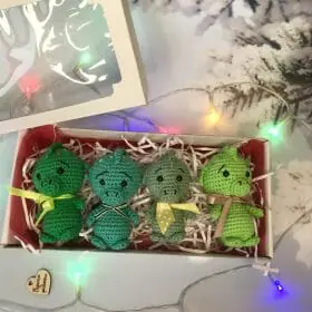 crochet dragons