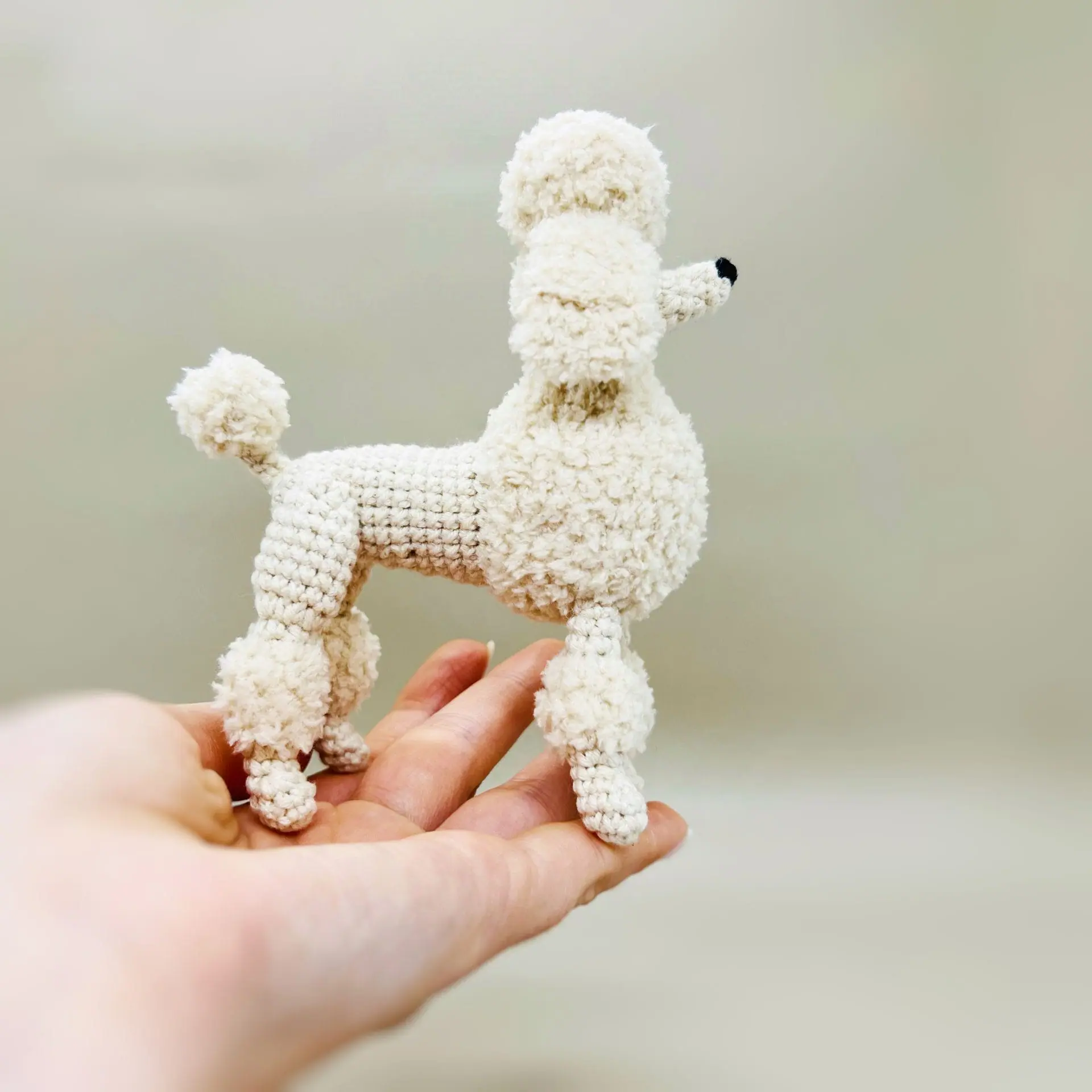 poodle crochet pattern, Amigurumi dog pattern