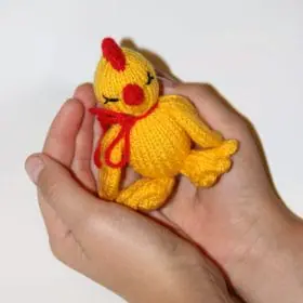 Chicken toy pattern