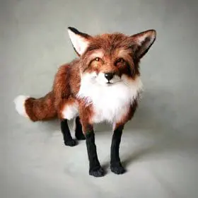 Loki fox realistic toy