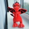 red plush dragon